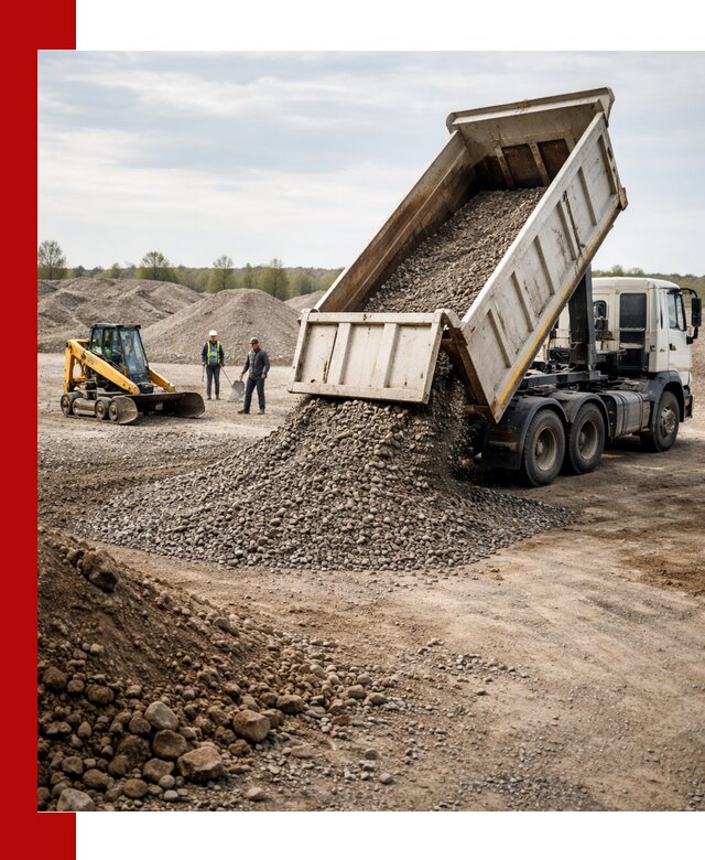 Доставка самосвалом 25 м³ в Туле быстро и надежно