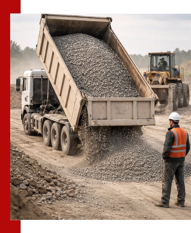 Доставка самосвалом 40 кубов цемента и сыпучих в Туле