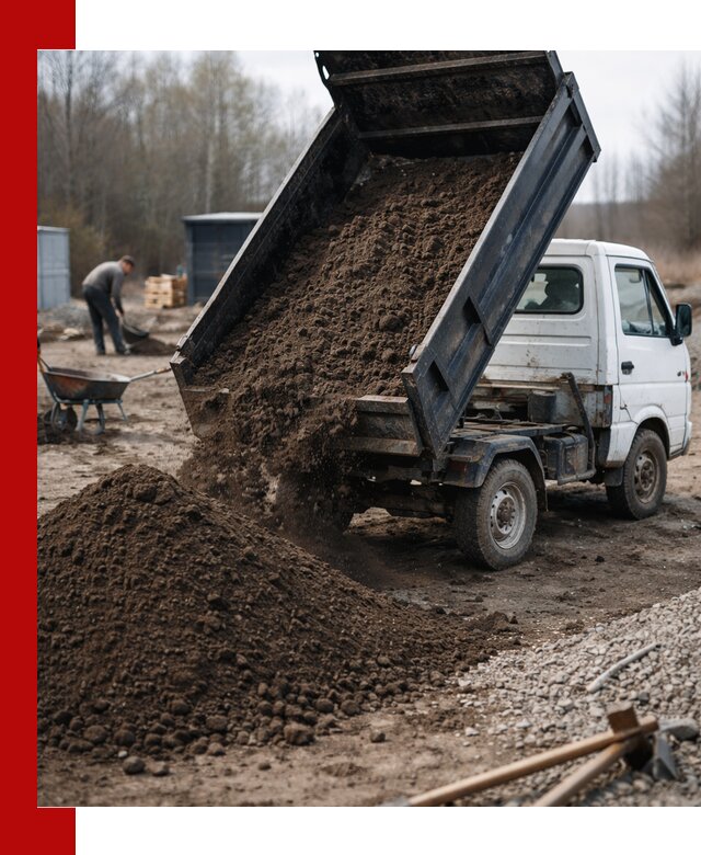 Аренда минисамосвала в Туле для доставки сыпучих материалов