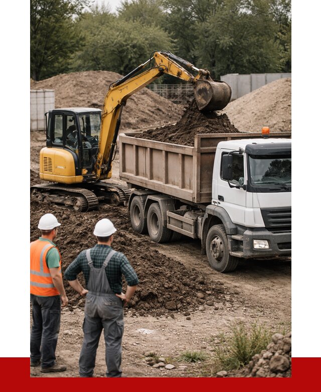 Вывоз грунта в Туле от 4576 р. самосвалом | ПРОНЕРУДТул
