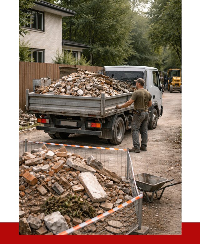 Вывоз строительного мусора с погрузкой в Туле от 7627 р | ПРОНЕРУДТул