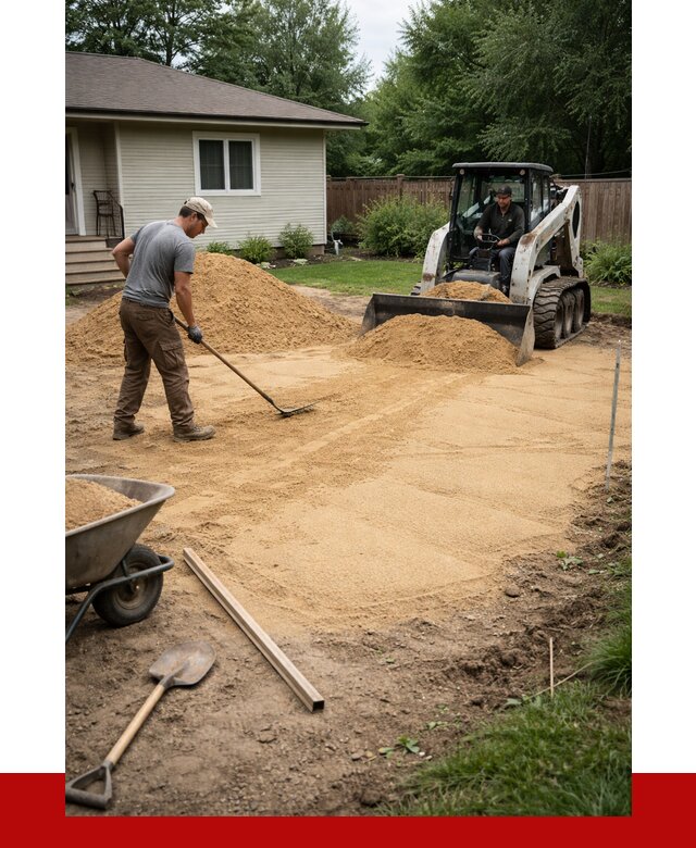 Отсыпка участка песком в Туле, от 2542 р., ПРОНЕРУДТул