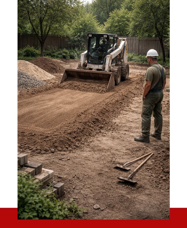 Выравнивание участка под ключ в Туле от 3559 р. | ПРОНЕРУДТул